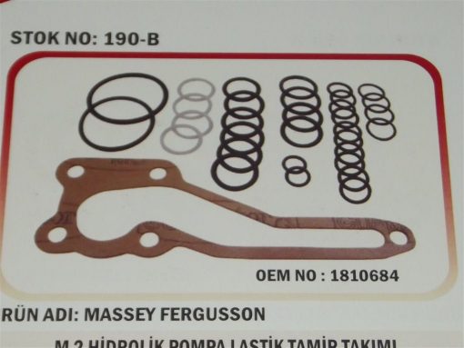 135-240 HİDROLİK LASTİK TAMİR TAKIMI MAK-2 LONDONEKS 1810684 İTHAL