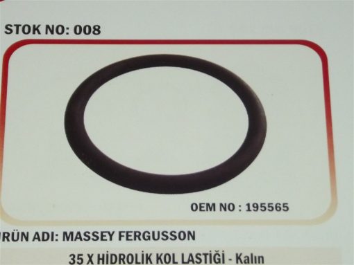 Massey Ferguson 35X Hidrolik Kol Lastik (008) Karadeniz 195565 21104