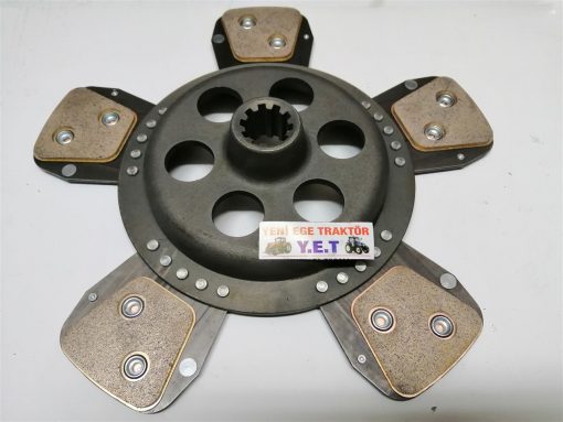 Massey Ferguson 240/285/265/275/185 Debriyaj Diski 12" 5 Ped Bronz 10 Diş Yaysız (5055) Tradisk 3701010 04035