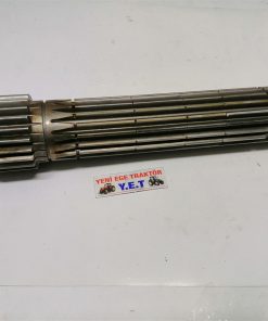 Massey Ferguson 275/285/265 Kamalı Mil (Yeni Model) 8 Vites Kalın Kafa (Kanalsız 22X18 Diş) Hema 1687642 05587