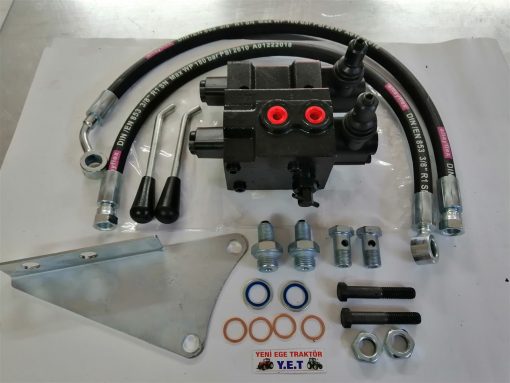 Massey Ferguson Mf Hidrolik Damper Valfi Komple (2 Kollu- 2 Çıkışlı) Ahs 152TG110034 13849