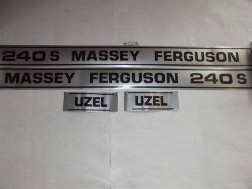 Massey Ferguson 240S Yan Yazı Takım Parlak (Erd09) Erdal 160840 15854