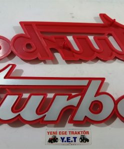 Massey Ferguson 255T Plastik Turbo Yazısı Montaj 0011250 15889