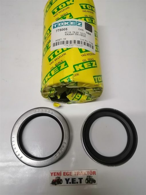 Massey Ferguson 135/35X/65/165 Ön Krank Keçe Tekli Saçlı (Eski Model) 775005 Tokez 2414111 17010