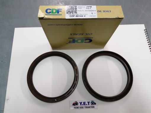 Massey Ferguson 240/285/250G/260G/266G/255T/398/148 Arka Krank Keçe Çift Dudak Vitonlu 88144-V Cdf 2418F475 17049