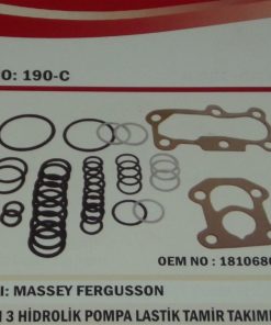 Massey Ferguson 240/285/265/165/275 Hidrolik Lastik Tamir Takımı Mak-3 (190-C) Karadeniz 1810680 21018
