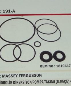 Massey Ferguson 165/175/185 Hidrolik Direksiyon Yan Pompa Tamir Takımı (Eski Model) (191) Karadeniz 1810417 21045