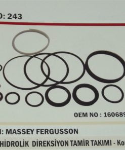 Massey Ferguson 285/265/275 Hidrolik Direksiyon Silindir Tamir Takımı (243) Karadeniz 1606890 21086