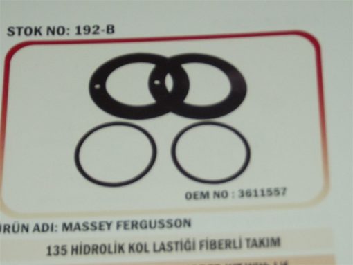 Massey Ferguson 135 Hidrolik Kol Lastik Fiberi Takım (192-B) Karadeniz 3611557 21113