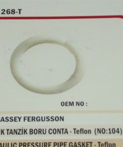 Massey Ferguson 135/240/285 Hidrolik Yağ Boru Oring Teflonu (268-T) Karadeniz 195874 21134