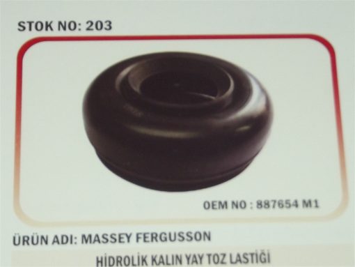 Massey Ferguson 135/240/165 Hidrolik Kalın Yay Toz Lastiği (203) Karadeniz 887654M1 21141