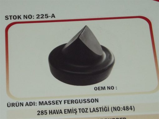 Massey Ferguson 285/John Deere/276G/286G/398 Hava Toz Kesesi (Emiş Lastiği) (484) (225-A) Karadeniz 0011254-1805629 21179