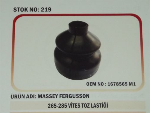 Massey Ferguson 285 Vites Toz Lastiği (219) Karadeniz 1678565M1 21238