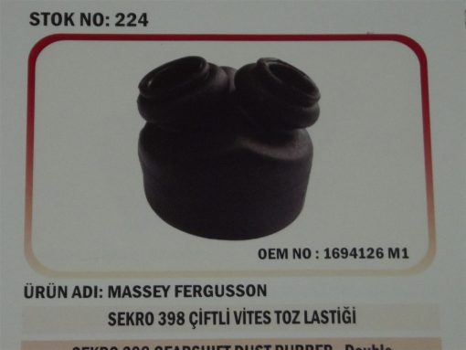 Massey Ferguson 398/285/3105 Vites Toz Lastiği Çiftli (224) Karadeniz 1694126M1 21241