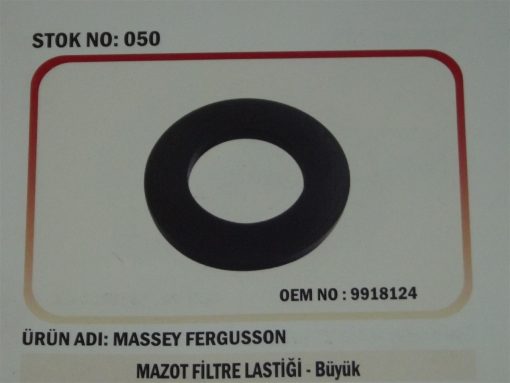 Massey Ferguson Mf-Fiat-Ford Traktör- Mazot Filtre Lastiği Büyük (050) Karadeniz 9918124 21251