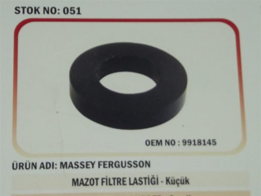 Massey Ferguson Mf-Fiat-Ford Traktör- Mazot Filtre Lastiği Küçük (051) Karadeniz 9918145 21254