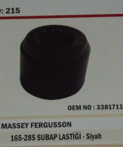 Massey Ferguson 255T/Leyland-154 Supap Lastiği Siyah (240) Karadeniz 2415258 21298