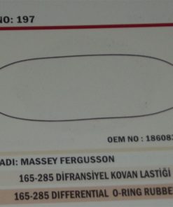 Massey Ferguson 240/255T/285/Hattat-165/65 Diferansiyel Kovan Lastiği (197) Karadeniz 1860838M91 21316