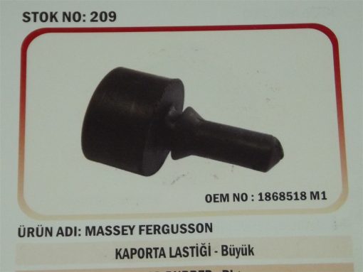 Massey Ferguson 135/240/165/185 Kaporta Lastiği Büyük (209) Karadeniz 180673 21321