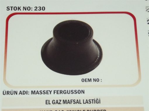 Massey Ferguson Mf El Gaz Mafsal Lastiği (230) Karadeniz 1875716 21364