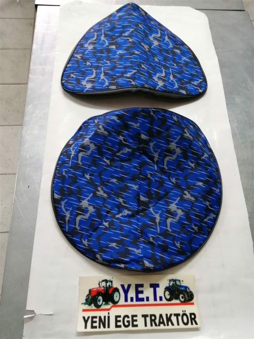 Massey Ferguson Mf-Fiat-Ford Traktör-Steyr Koltuk Kılıfı Mavi Batu 27802