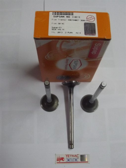 Fiat Traktör 480/640/450/780 Supap Egzoz Farklı (V0040119) Supsan 4673608-K 30590