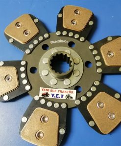Fiat Traktör 80-66/70-66/Tümosan Debriyaj Diski (6 Ped Bronz) Yaysız (6051) Tradisk 5162901 34044