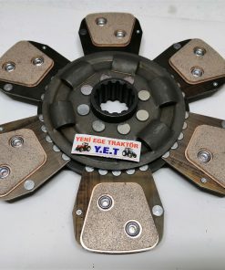 Fiat Traktör 80-66/70-66/Tümosan Debriyaj Diski (6 Ped) Göbek Yaylı Kapalı Kapak (806212) Valeo 25280481 34048