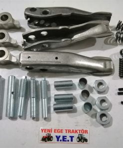 Fiat Traktör 55-46/80-66/Başak-Erkunt-Tümosan Debriyaj Baskı Ayağı (Saç) Tamir Takımı (Valeo Tip) Akın 25583002 34166