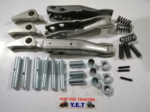 Fiat Traktör 55-46/80-66/Başak-Erkunt-Tümosan Debriyaj Baskı Ayağı (Saç) Tamir Takımı (Valeo Tip) Akın 25583002 34166