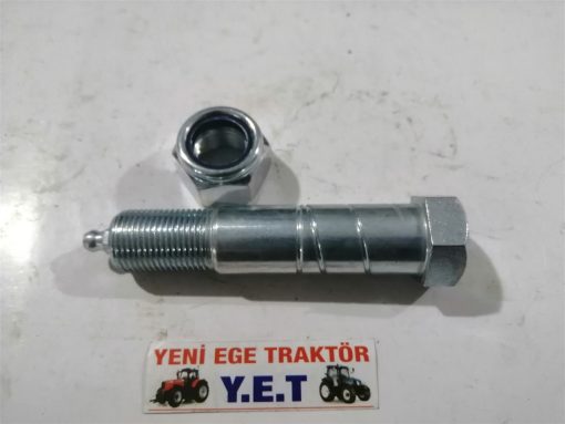 Fiat Traktör 70-56/80-66/ Hidrolik Direksiyon Statik Pimi Tek Civta+ Somun (Uzun) (F4010) Tümersan 4997697 38595