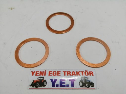 Fiat Traktör Fiat Hidrolik Beyin Tapa Bakır Pulu (Tane) (M28) (F2170) Tümersan 41286