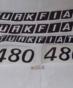 Fiat Traktör 480 Yan Yazı Takım (Erd203) Erdal 4999861 43555