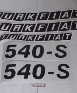 Fiat Traktör 540S Yan Yazı Takım (Erd214) Erdal 4999871 43567