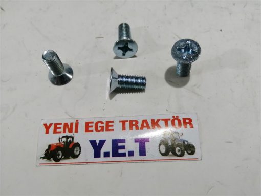 Fiat Traktör 480/450/640 Gösterge Tablo Vidası (Havşalı) (F1150) Tümersan 13301301 44548