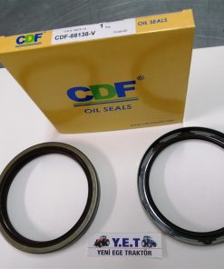 Fiat Traktör 480/640 Arka Krank Keçe (Viton-Çift Dudak) 110X135x13 (88138-V) Cdf 40002800 45041