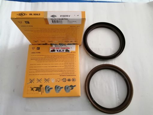 Fiat Traktör 640/55-46/80-66/50Nc Arka Krank Keçe (Vitonlu) 114X135x13 (412235-V) Skt 40003800 45053
