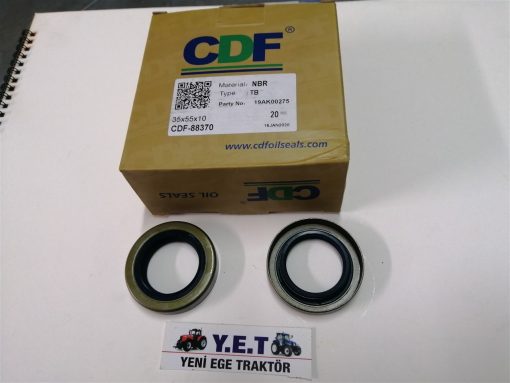 Fiat Traktör 480/450/640 Arka Aks Keçe Saçlı Çift Dudak 35X55x10 (88370) Cdf 548274 45087