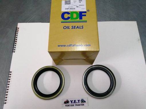Fiat Traktör 480/640/55-46/70-56/450 Arka Porya Keçe Çift Dudak 80X110x12 (88332) Cdf 28537222 45123