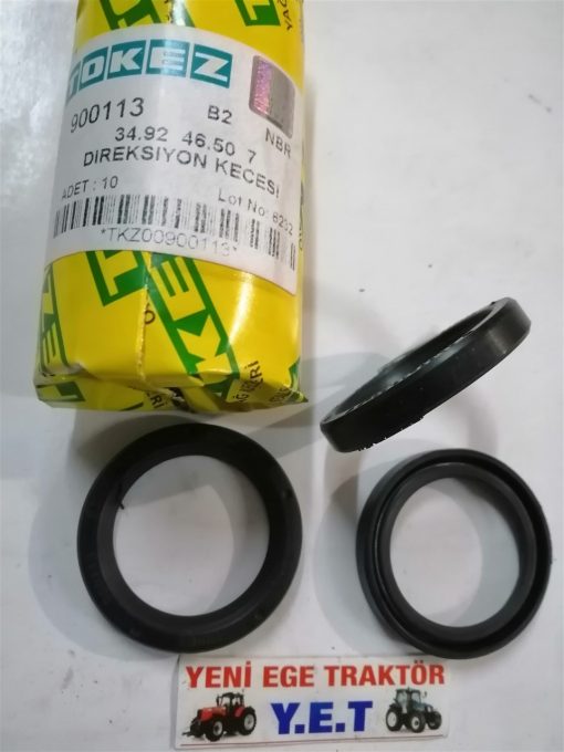 Fiat Traktör 480/450/54C/415 Direksiyon Keçe (Eski Model) Saçsız 34.92X4658x7.14 (900113) Tokez 4509873 45160
