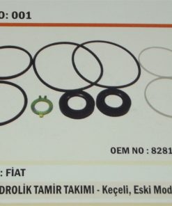 Fiat Traktör 480/450/640 Hidrolik Pompa Lastik Tamir Takımı Keçeli (Eski Model) (001) Karadeniz 8281576 47005
