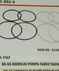 Fiat Traktör 80-66 Hidrolik Pompa Lastik Tamir Takımı (001-A) Karadeniz 5145656 47013