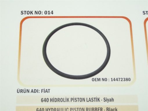 Fiat Traktör 640/55-46/65-46 Hidrolik Piston Lastiği (014) Karadeniz 14472380 47053