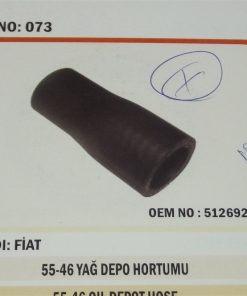 Fiat Traktör 55-46/80-66/ Hidrolik Direksiyon Yağ Depo Hortumu (073) Karadeniz 5126925 47081