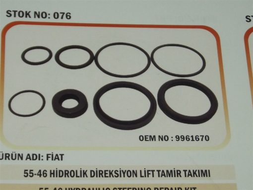 Fiat Traktör 55-46 Hidrolik Direksiyon Lift Tamir Takımı (076) Karadeniz 9961670 47094