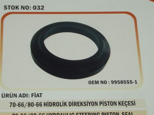 Fiat Traktör 70-56/80-66 Hidrolik Direksiyon Piston Keçesi (032) Karadeniz 9958555-1 47111