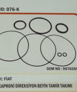 Fiat Traktör 70-56/80-66 Hidrolik Direksiyon Beyin Tamir Takımı (Caproni) (076-K) Karadeniz 9970369K 47113