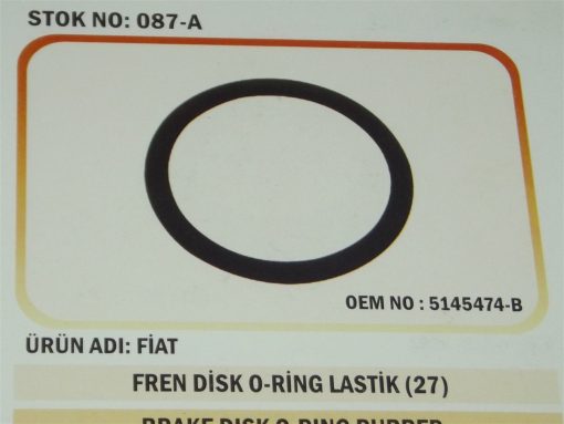 Fiat Traktör 55-46/54C Fren Disk Oringi (087-A) Karadeniz 47146