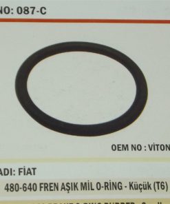 Fiat Traktör 480/640 Fren Aşık Mil Oringi (Küçük) (087-C) Karadeniz 47151