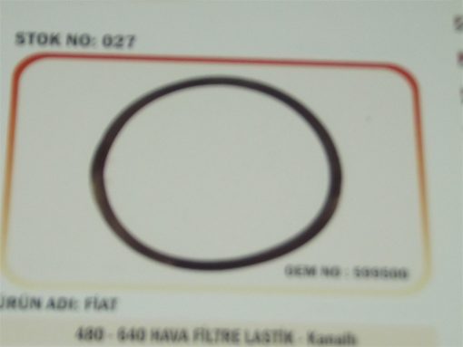 Fiat Traktör 480/640 Hava Filtre Kanallı Lastik (027) Karadeniz 599500 47154